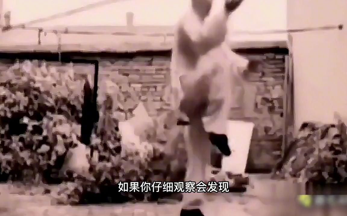 1955年叶问展示咏春拳，60岁身轻如燕，不愧是功夫大师！