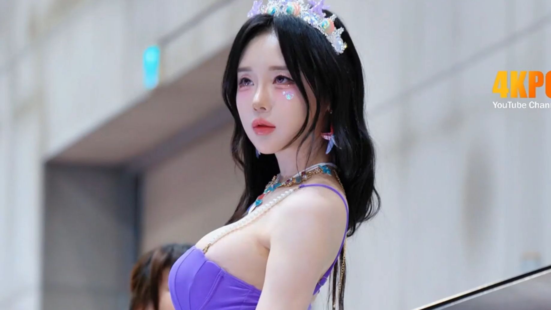 2025汽车沙龙 模特BanHari 来自海洋的少女