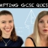 【PaigeY|机翻中英字幕】剑桥和UCL的小姐姐解答GCSE（普通中等教育）中的题目