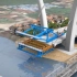 3D动画演示跨河大桥是怎样一步步建成的，看完我惊呆啦！
