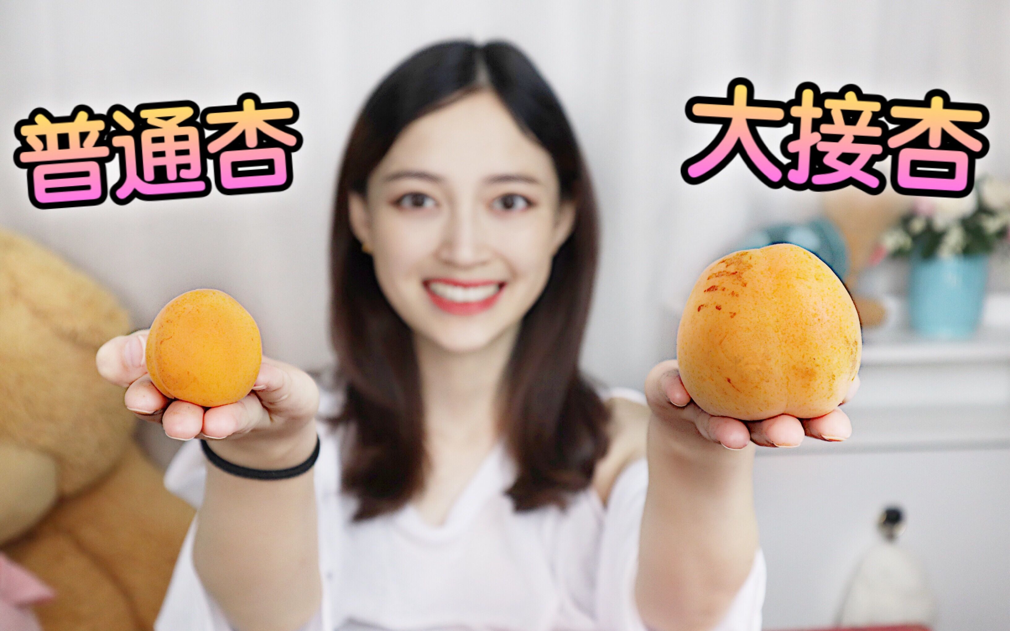 试吃跟黄桃一样大的“大接杏”个大肉厚味道好，两个杏就能吃饱！