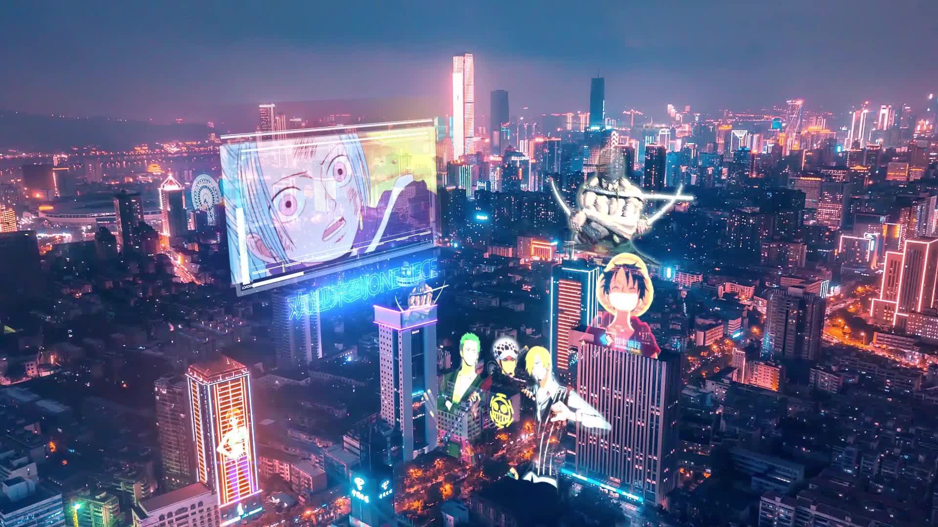 赛博朋克风格城市片头_哔哩哔哩_bilibili
