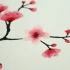 超简单！4分钟画一幅水彩樱花画