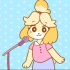 【油管搬运 动物之森】西施惠的歌(U・x・U)   Isabelle singing but it’s animated