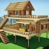[MC建筑入门]如何建造一个双层木屋
