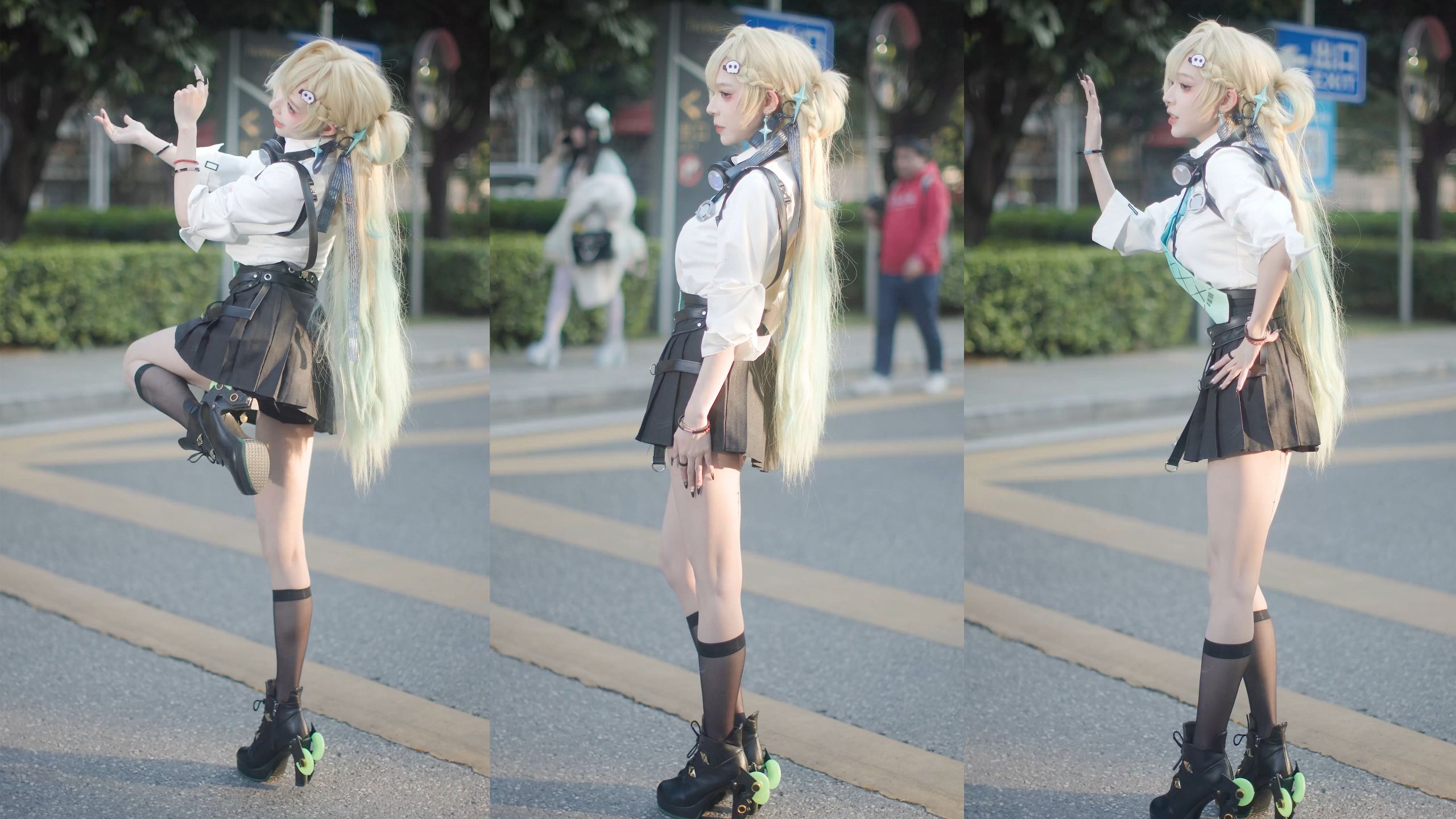 【4K】竖屏 元旦 萤火虫 2026 漫展 舞小喵 路人视角 by EOS R5c