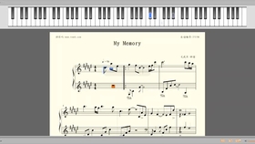 冬日恋歌插曲钢琴曲谱_冬日的初舞钢琴曲谱(3)