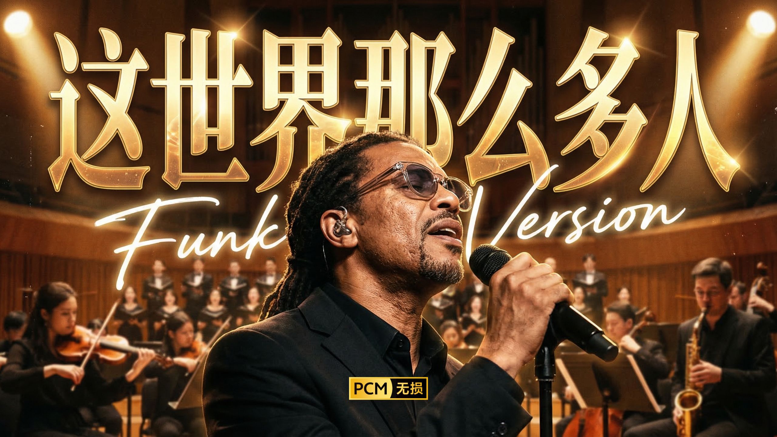 《这世界那么多人》- 黑人沙哑高音轻松放克版（莫文蔚原唱 - SUNO改编）