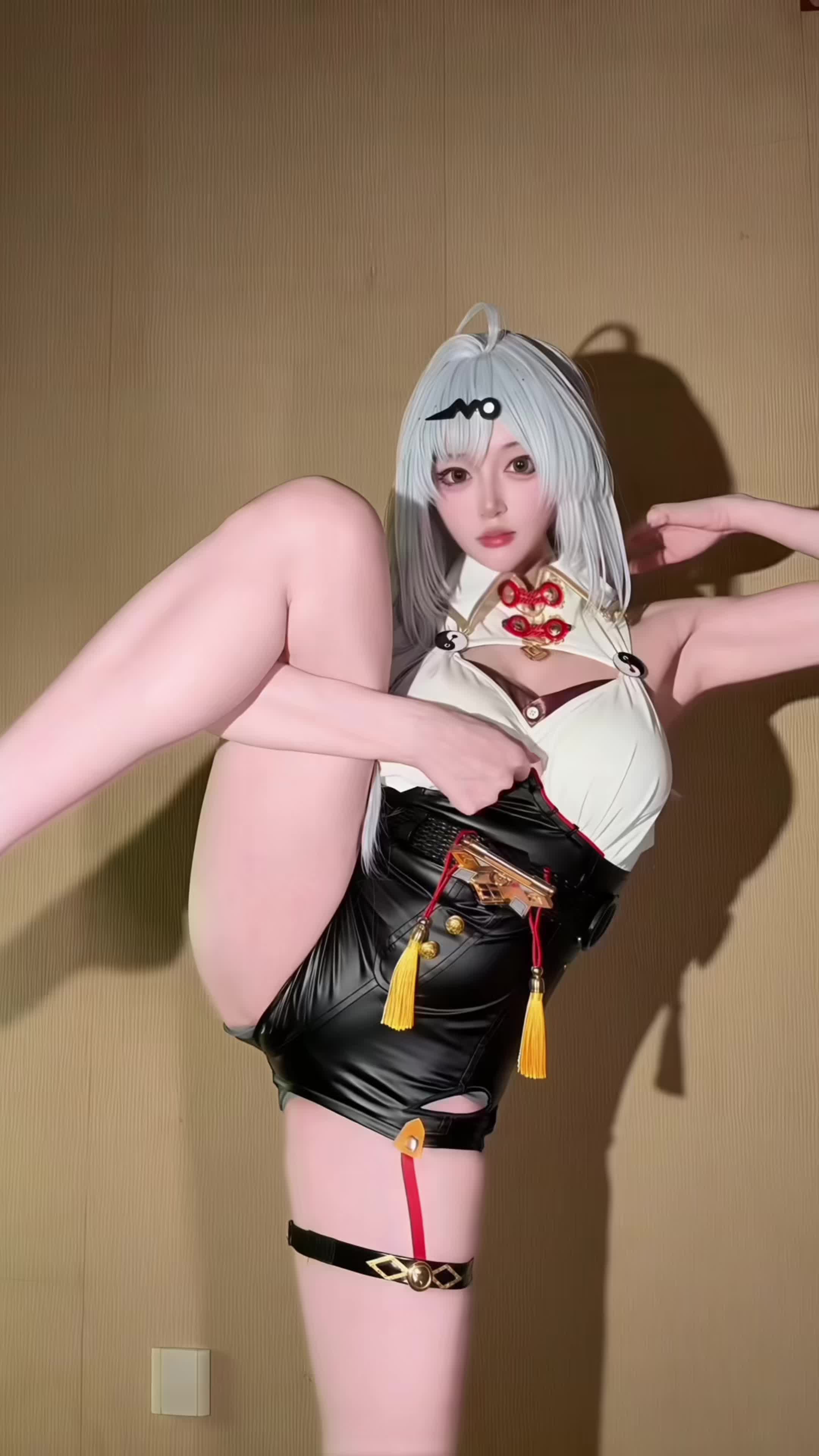 一字马这块还得看师傅