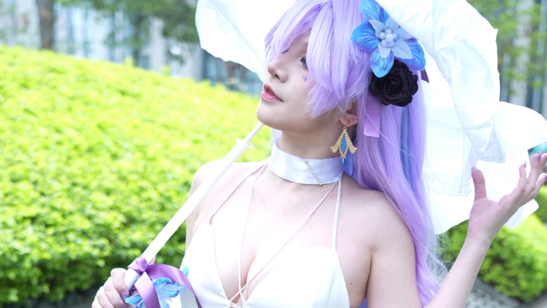 [Narushio Cantarella White Dress] - Dare off-site cosplay