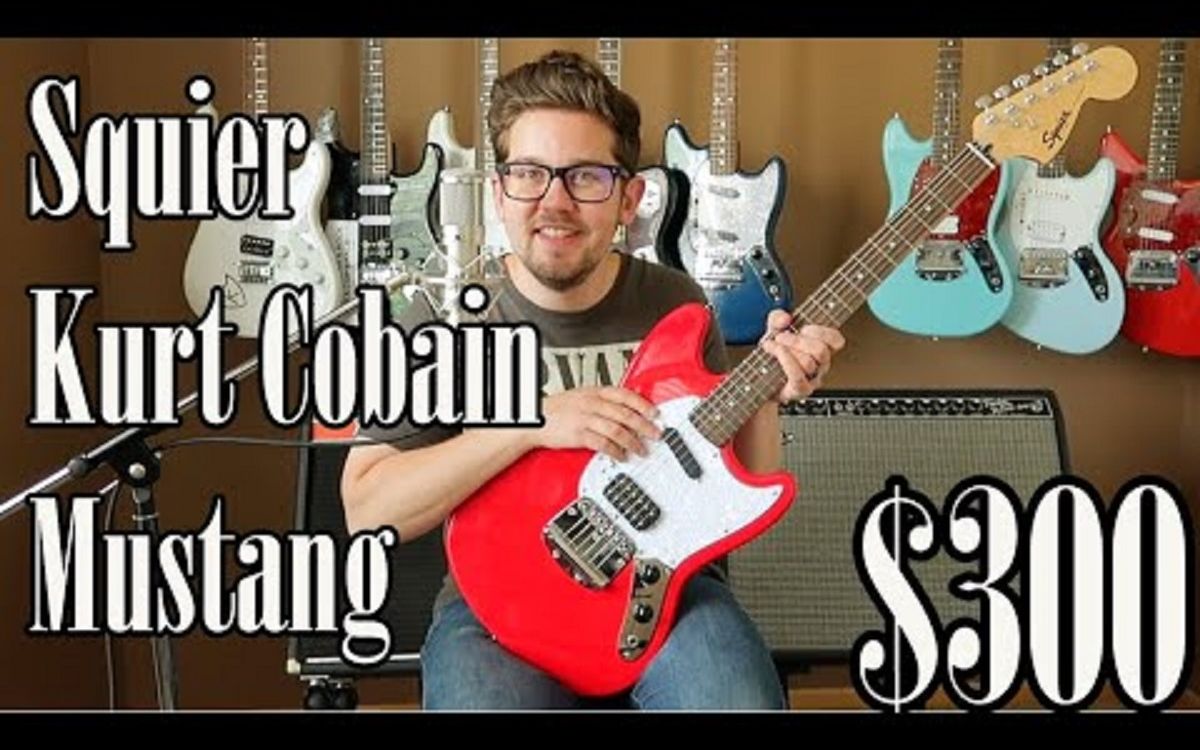 Kurt Cobain的便宜吉他 | Squier Oranj-Stang Mustang拆解与评论