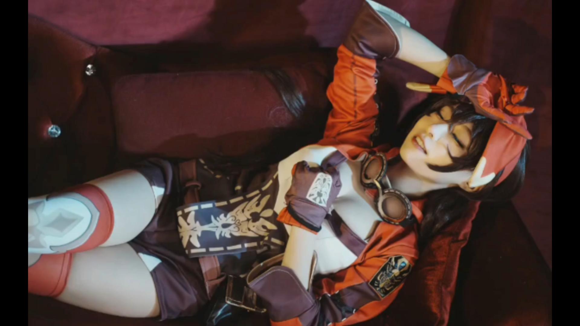 [QCos]Genshin Impact Amber Cosplay 原神安柏Cosplay Happy birthday