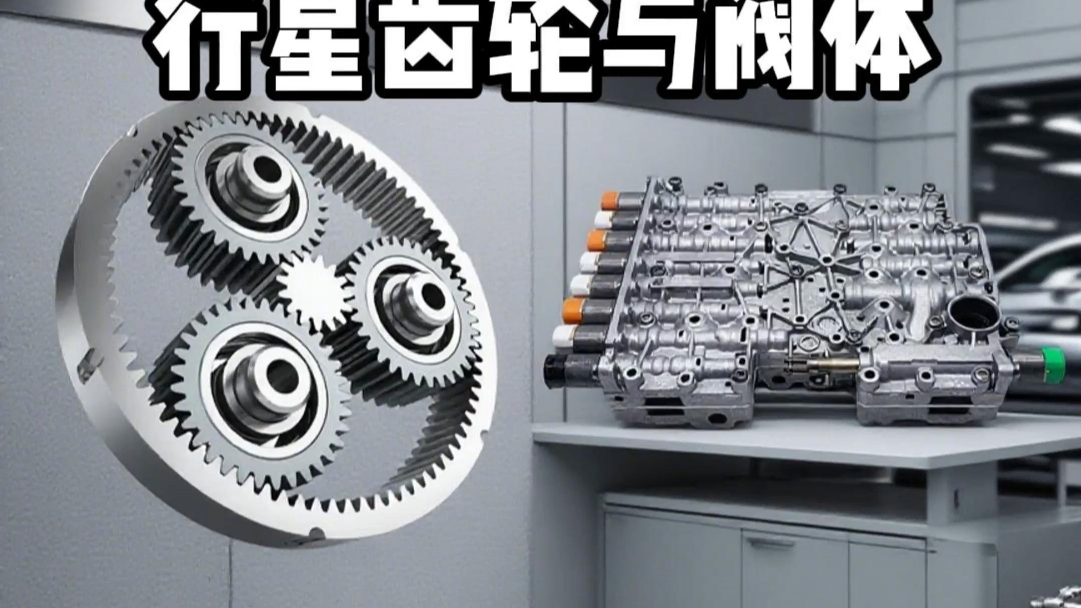 at变速箱第二章 《行星齿轮与阀体》