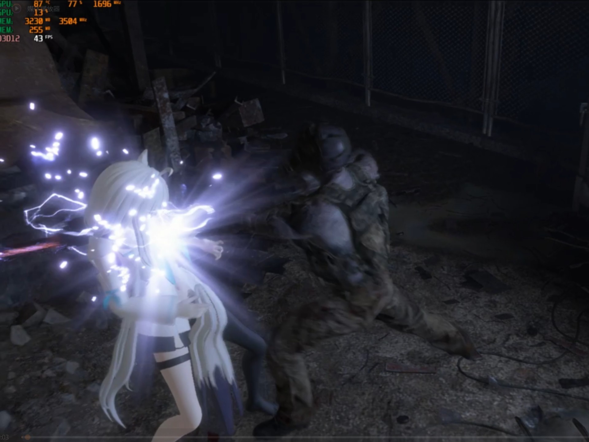 白上吹雪被雇佣兵欺负R(附带BD)