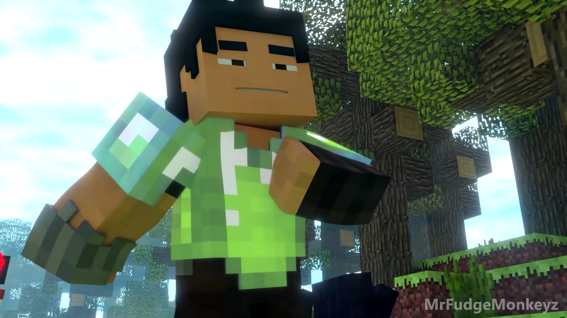 Annoying Villagers Original Minecraft Animation By Mrfudgemonkeyz