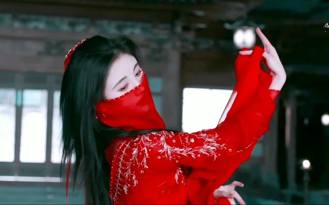 【鞠婧祎】姜保宁红衣舞名场面完整版来了，救命啊太好看了吧！