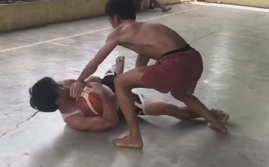 （这也能解说？！）史上最干净的3V3篮球对抗！【下半场】