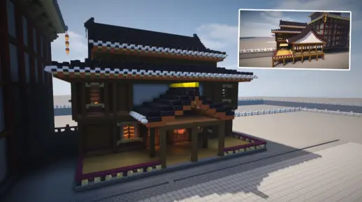 【我的世界】建築日記 中式建筑 第二十七集 （版本1.16.1）