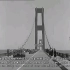 美国华盛顿州塔科马海峡大桥，在风中肆意飘摇，然后…