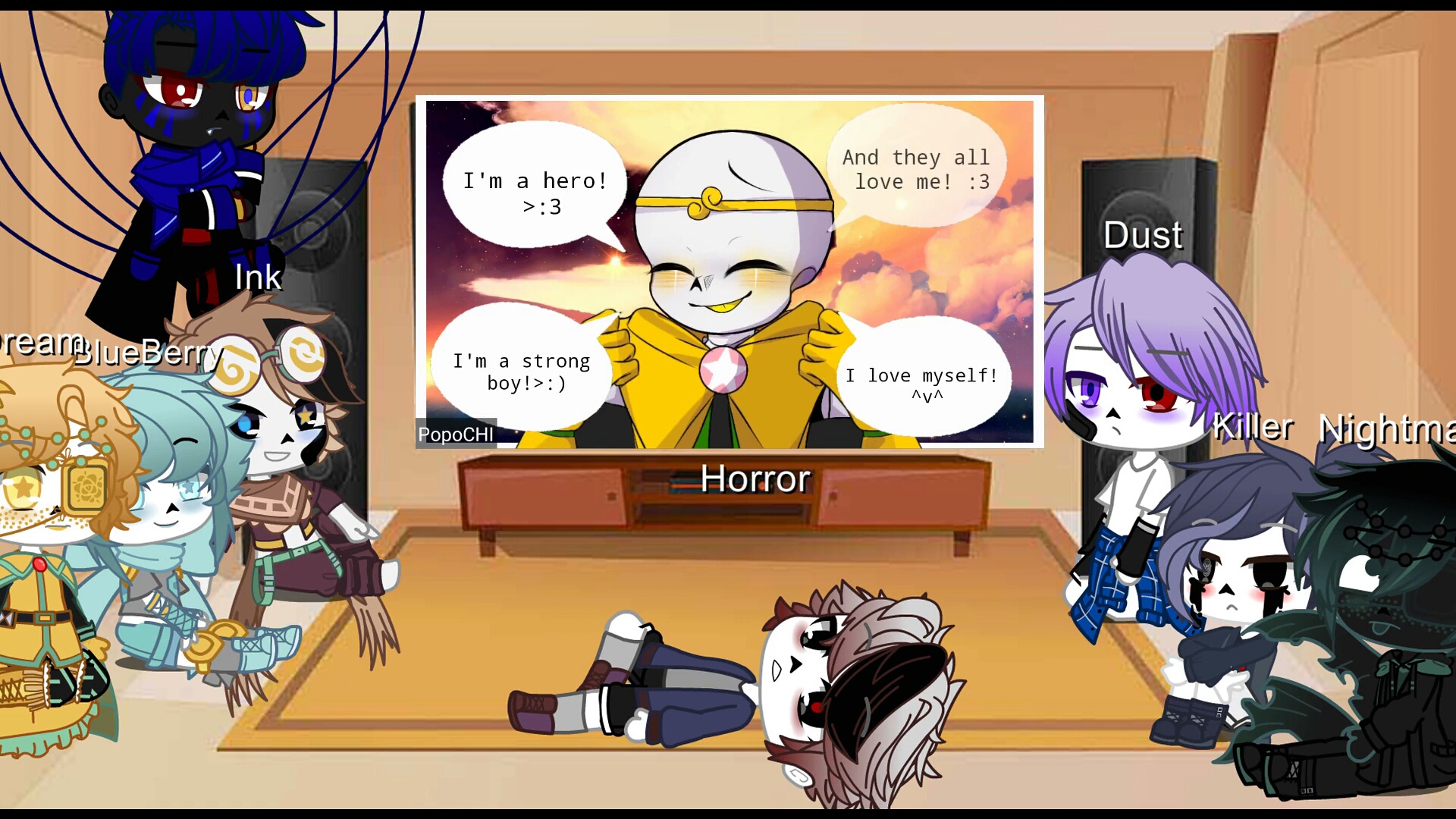 fallen stars sans,loststars bad guys and star sanses react to fallen stars memes_哔哩哔哩