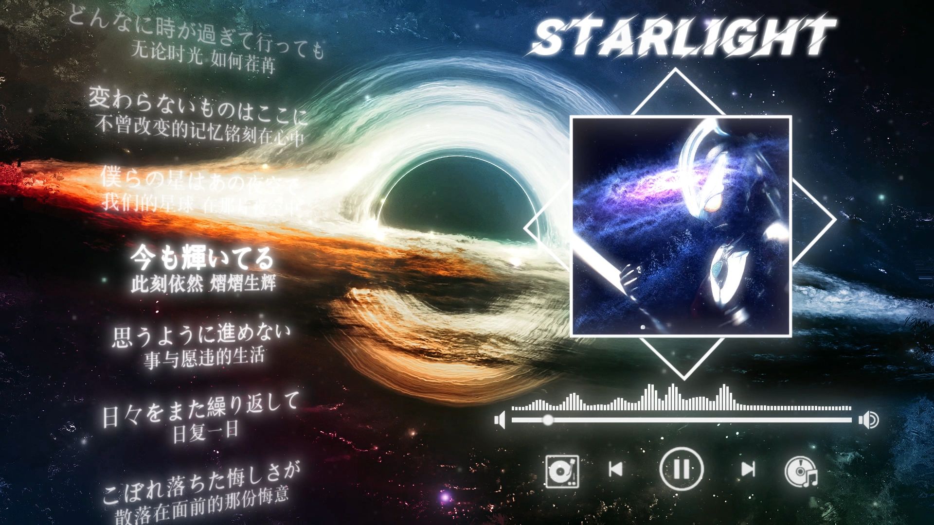 【Hi-Res无损】《银河奥特曼片尾曲》Starlight - 超特急 (ちょうとっきゅう)「观众点播」