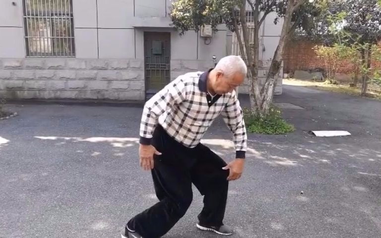 合肥心意六合拳名家张宁卫老师详解并演示鸡步