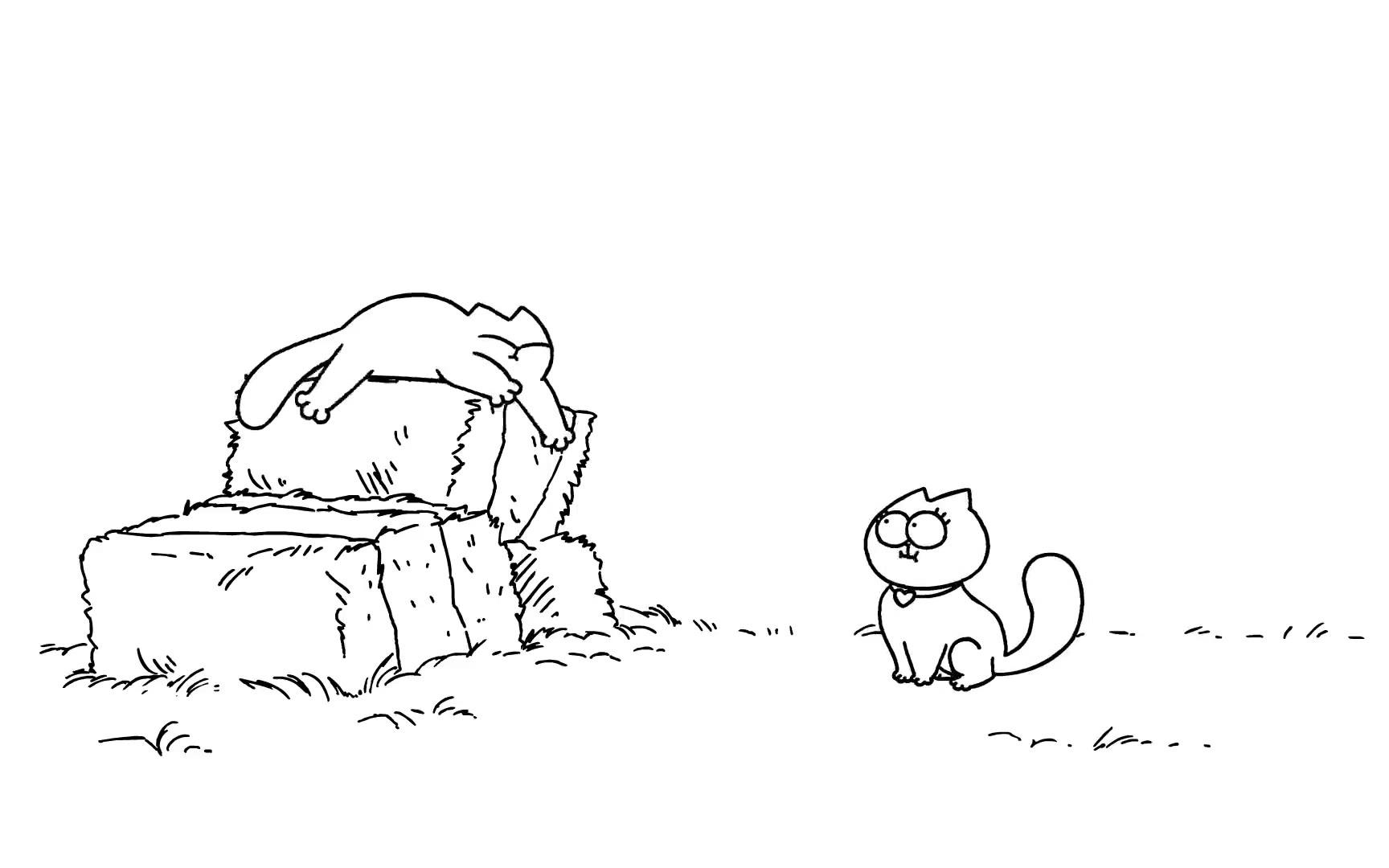 西蒙的猫系列-寻找爱情simon" s cat.