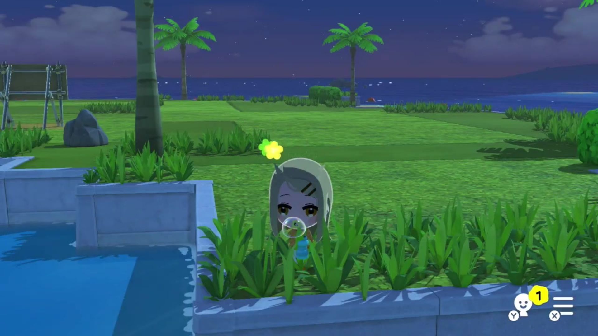 吹肥皂泡的牢广