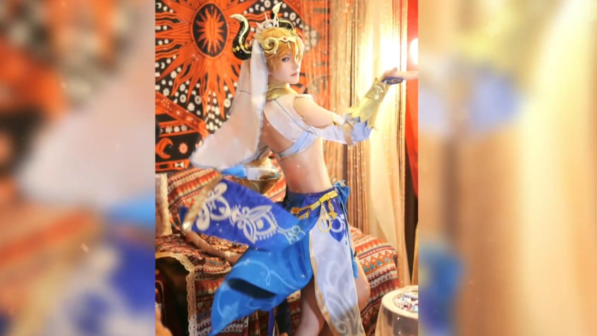 [QCos]Genshin Impact Ajax Nilou Cosplay 原神達達莉亞妮露Cosplay