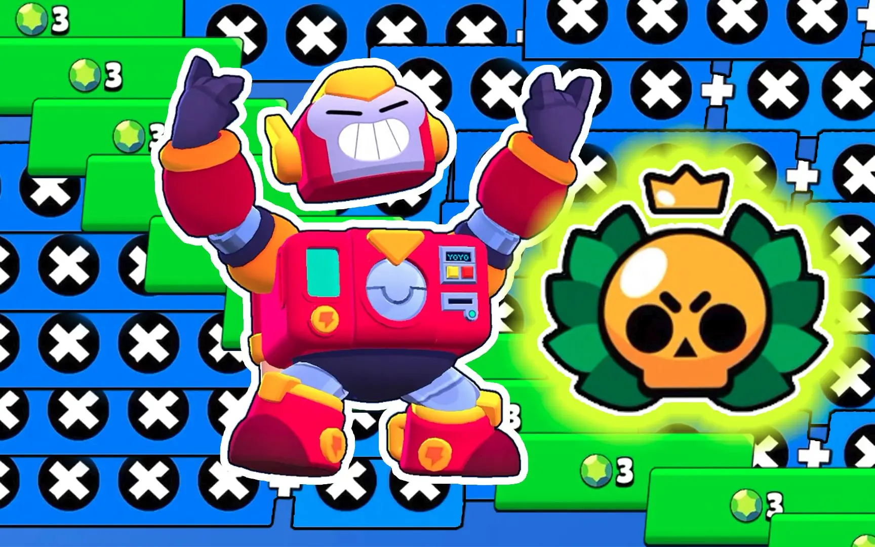 【荒野乱斗】只用瑟奇打活动挑战！能闯多少关？