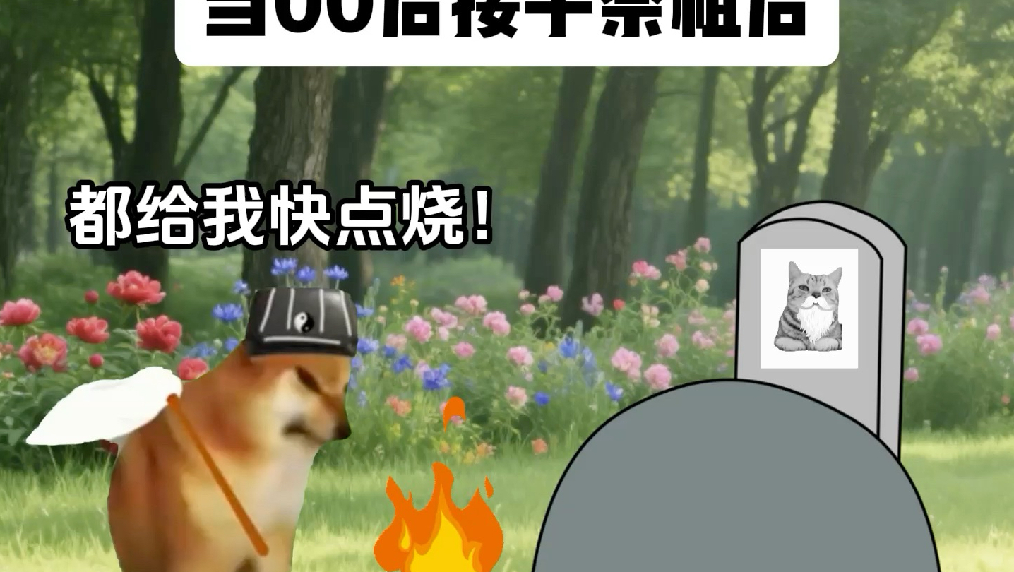 当00后接手祭祖后