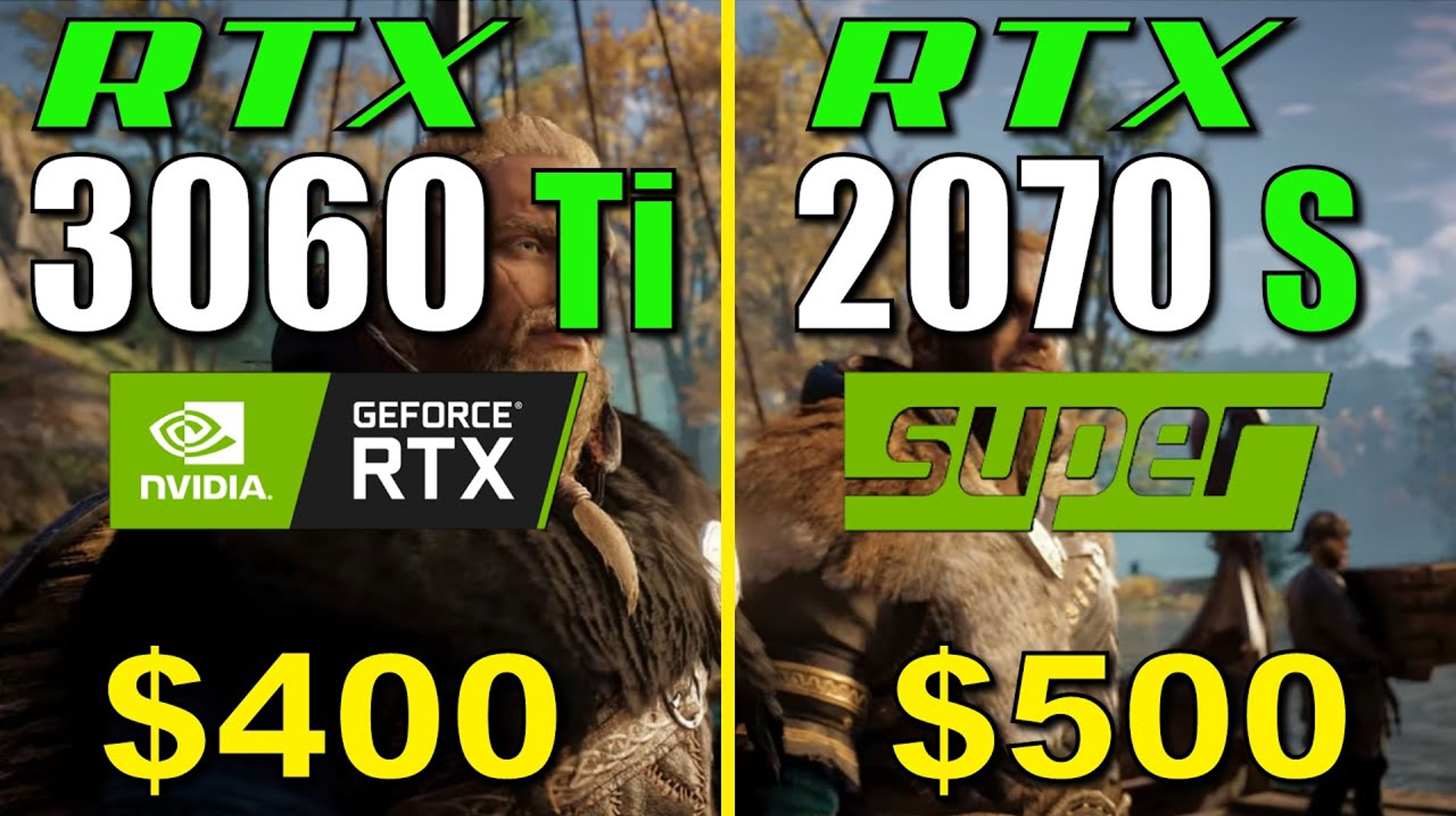 RTX 3060 Ti vs RTX 2070 Super性能游戏评测