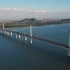 8月天气晴朗能见度高，航拍杭州江东大桥，很是好看~