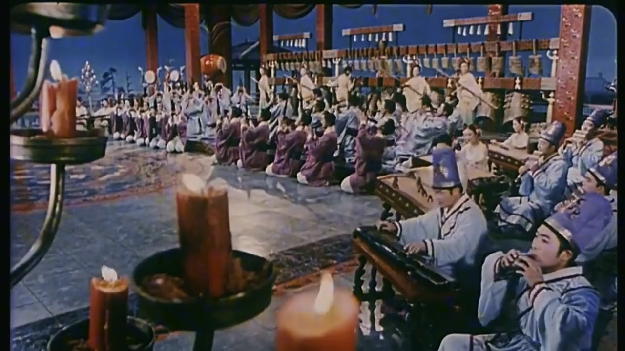 此曲只应天上有，人间能得几回闻。这是中国汉代的交响乐演奏