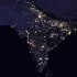 NASA发布全球夜间灯光图，印度灯光比中国还亮，这是为啥？
