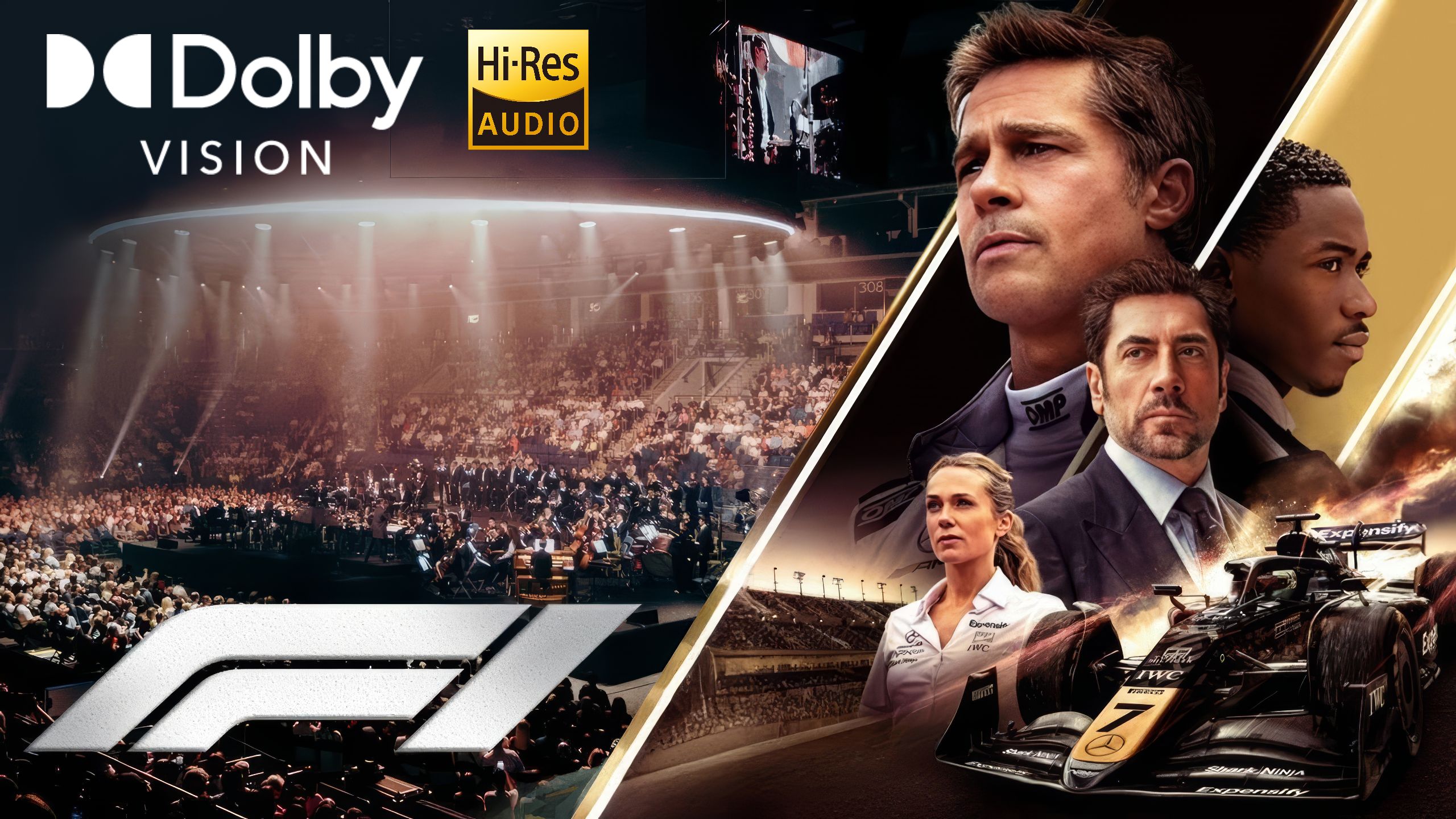 【4K杜比视界】汉斯·季默《F1》交响乐现场丨Imperial Orchestra丨Formula 1丨Hans Zimmer丨Hi-Res