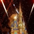 奥兰多迪士尼城堡烟花秀 点亮心中奇梦