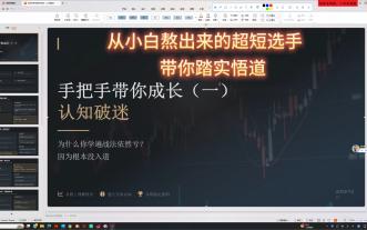 短线悟道指南（1）-认知破迷