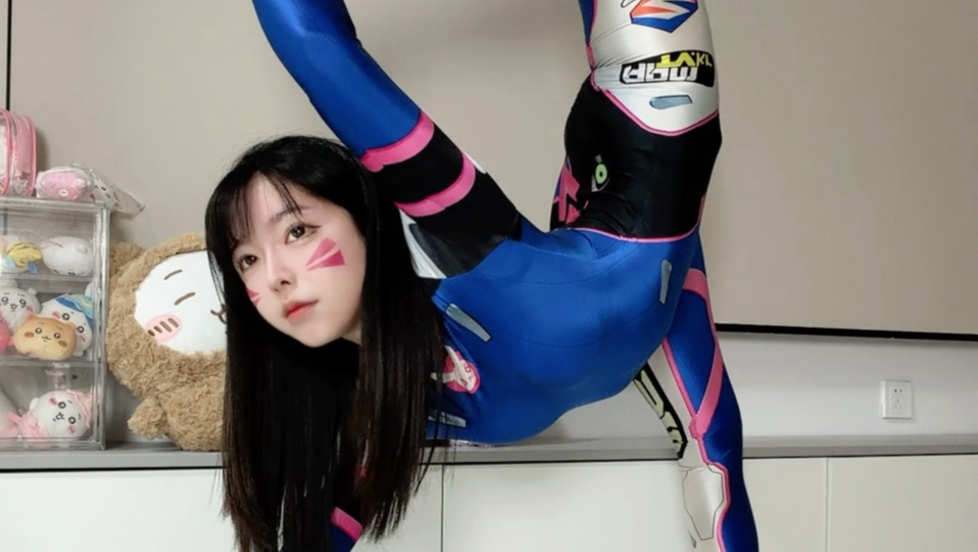 穿着Dva连体服，做瑜伽是什么感受？