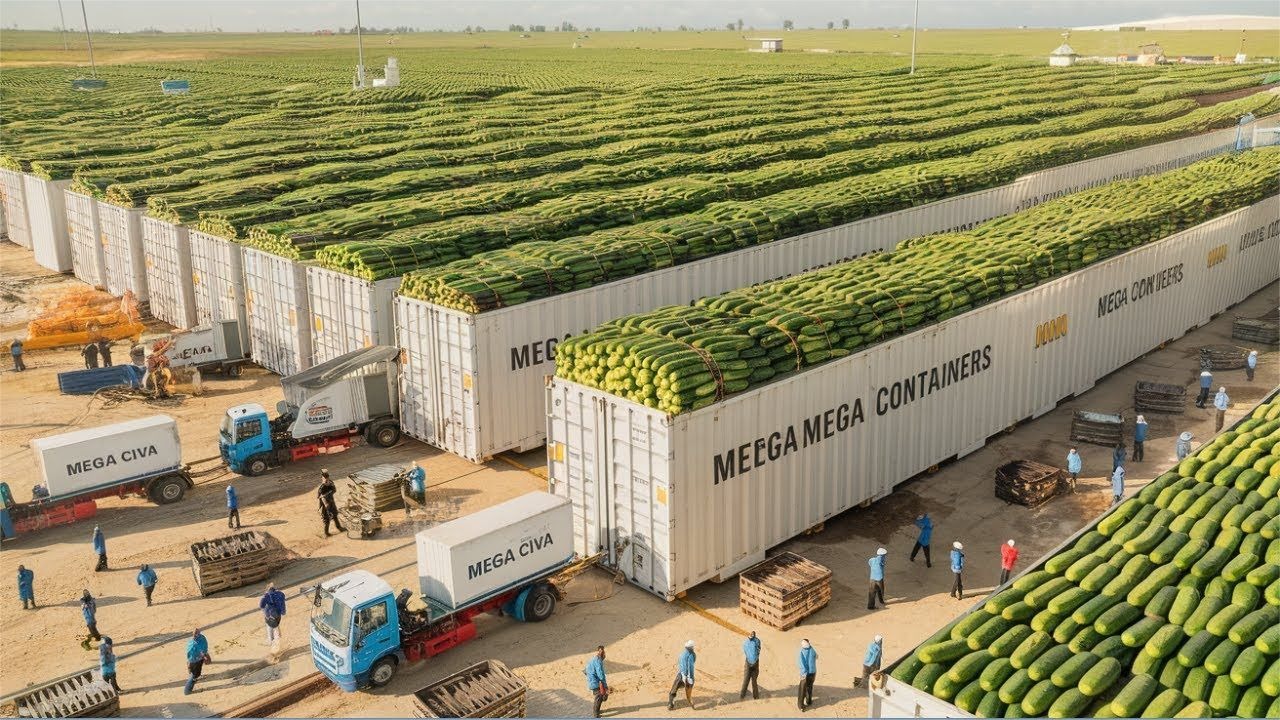 揭秘荷兰黄瓜王国！高科技温室助力130万吨年产奇迹