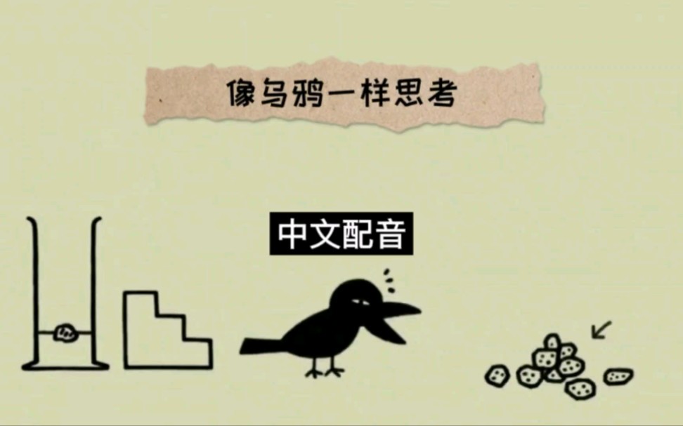 中文配音 & 完整版《像乌鸦一样思考》 第一集