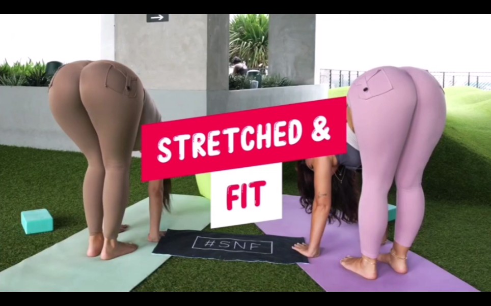Double Fly Yoga - I prefer the color purple more!