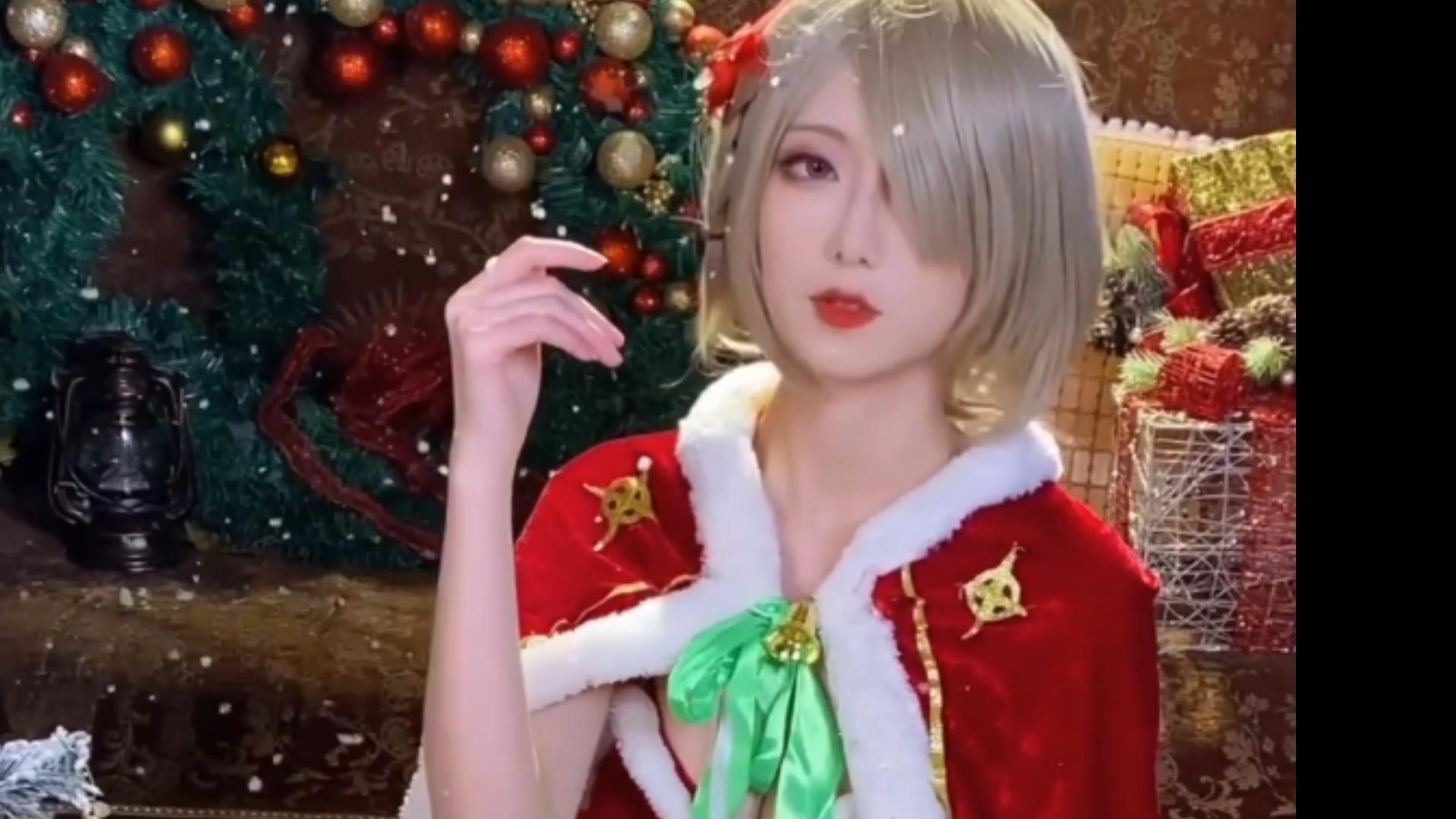 [QCos]Christmas Gifts Cosplay 圣诞礼物Cosplay (2)