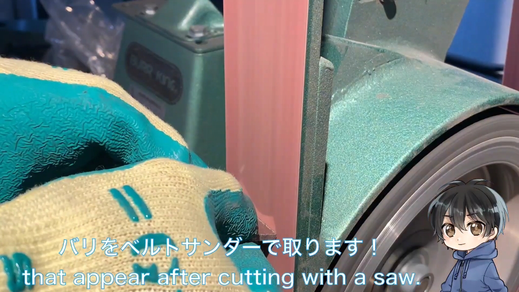 【学磨刀】日本镜面职人磨刀视频，全镜面d2鞘引制作。