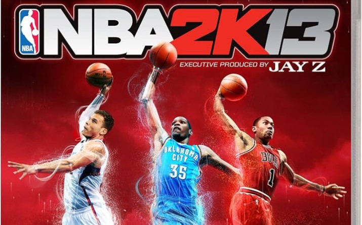 2012.10.2 nba2k13发布 本作是NBA 2K系列的第14作 杜兰特/格里芬/罗斯一同成为封面人物 游戏内容与前作相差无几 nba2k系列怀旧