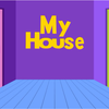 少儿英语 英文儿歌 My House-living room, bedroom, bathroom, kitchen 我的房子
