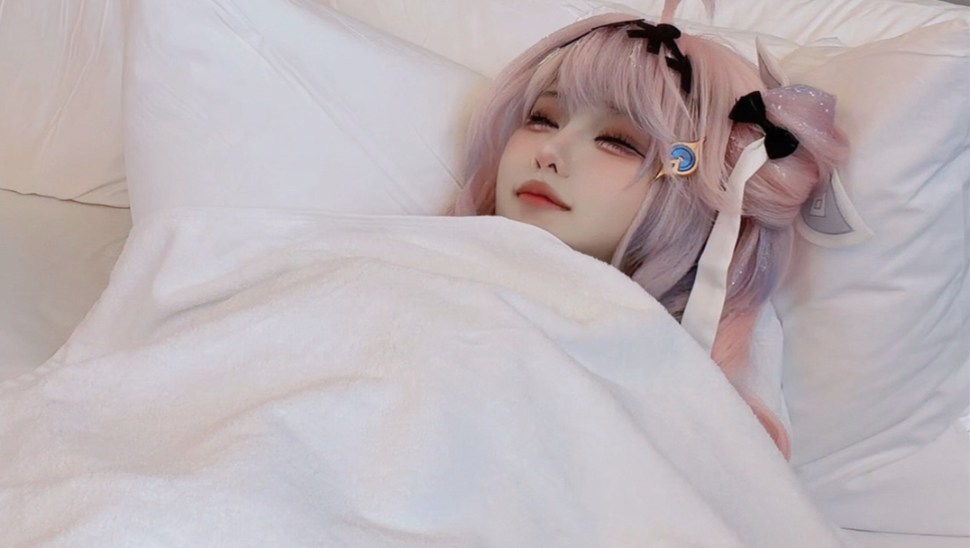 被球哄睡着了