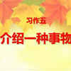 【课件】《习作-介绍一种事物》部编人教版五年级语文上册YW05A-074-KJ