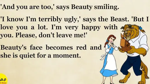 【英语学习】通过故事 学习英语 – 美女与野兽