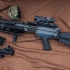 各位颜值党请来指导一下FN M249 Saw的配件选择以及升级，简直是大号乐高。